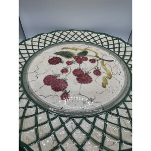 Raymond Waites Cornucopia Fruit Lattice by CERTIFIED INTERNATIONAL Dinner plates